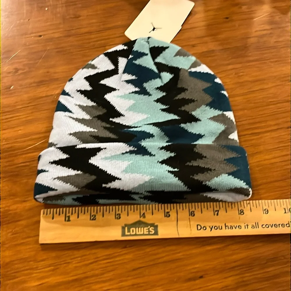 Nike Air Jordan Beanie Hat Cap Winter blue new Boys Girls Youth Kids Size 8/20